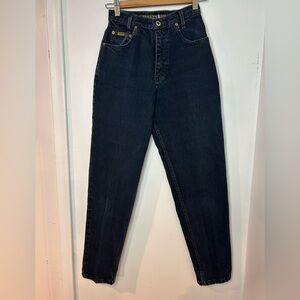 Vintage black  Ikeda jeans size 27 in tag measurements 25”